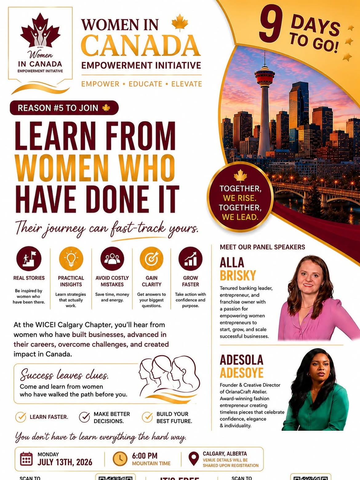 💜 9 days to goreason #5 to joinlearn from women who have done ityou don’t have to learn everyth